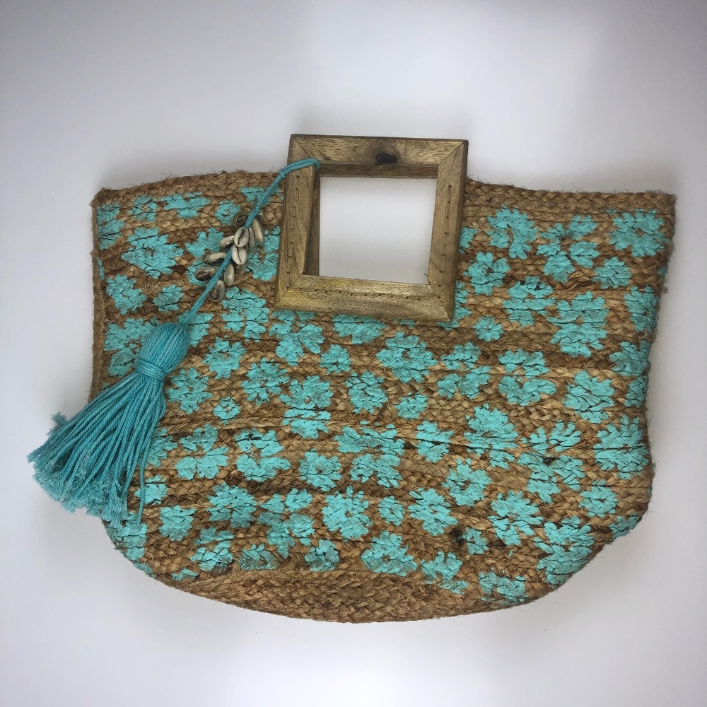 Straw Beach and Pool Tote